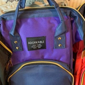 Diaper bag backpack